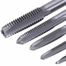 5pcs Hand Screw Thread Metric Plug Taps Set M3-M8 with 1pc Adjustable Tap W