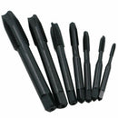 7PCS HSS Machine Screw Thread Metric Plug Tap Drill Set M3 M4 M5 M6 M8 M10 M12
