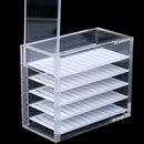False Eyelashes Storage Box 5 Layers Acrylic Pallet Lash Holder Display StaS Bj