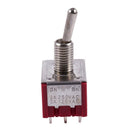 AC 250V 2A 125V 5A ON/ON 2 Position 3PDT Toggle Switch D4Y3