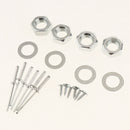 Bonnet Pin Lock Kit Vehicle Latch Hood Catch Key Locking Kit For Racing Sport