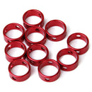 10x Tent Awning Cord Rope Fastener Guy Line Runners Tensioners Aluminum M Dlqq