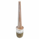 50mm Wooden Handle Round Bristle Chalk Oil Paint Painting Wax Brushes 185mm