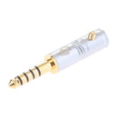 4.4mm 4 Pole Repair Headphone Plug Shell Audio Connector For NW-WM1Z WM1A