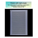 Translucent Multi Scales fit Children  Drawing Lines Straight Edge Plastic Ruler