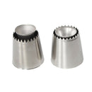4X(Ring Cookies Mold Piping Nozzles Russian Nozzles Icing Piping Nozzles SeO7V2)