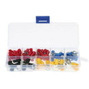 102PCS Electrical Assorted Insulated Wire Cable Terminal Crimp Connector Set Kit