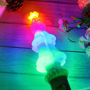 Flashing E27 Christmas Tree Shaped Light Bulb AC 85-265V RGB LED Lamp for H
