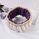 3Pcs/set Winter purple warm plush car steering wheel cover handbrake covers  MO