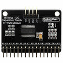 RobotDyn Mod Cap Press Contact 16K Ttp229I2C 16 Keys Capacitive Press Conta