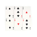 2 set Magic 3 Three Card Trick Card Easy Classic Magic playing cards for fun ME