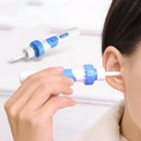 2 Pcs Electric Cordless Vacuum Ear Cleaner Wax Remover Clean Tool Safe Painless