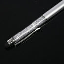 1pcs Crystal 2-in-1 Stylus Pens Capacitive Styli Stylus Touch Ballpoint Pen