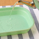Food Box Stainless Steel Bento Lunch Box Set green R5T8