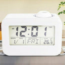 1X(Digital Clock Electronic Lcd Projector Alarm Clock Time Temperature Digi