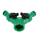 3/4" Double Tap Hose dapter Connector daptor Hose Pipe Splitter AUS New E9R7