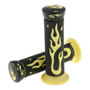 Universal Motorcycle Moped Scooter Handlebar Grip Replacement Yellow