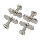 4Set Kayak Boat Screws Track Nuts Rail/Track Hardware Gear Mounting Kayaker