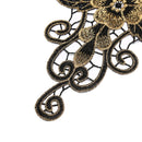 1pcs embroidered floral lace neckline neck collar trim clothes sewing applique Z