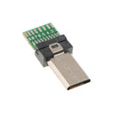 15Pin USB Terminal Plug Connector Camera Shutter Release Cable Adapter Socket