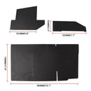 15" Black Glove Box Insert ABS Organizer Partition fits for Tacoma 2016-2021