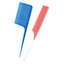 2x Heat-resistant Sectioning Weave Highlighting Foiling Hair Comb Hair Combs