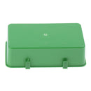 20 PCS Single and Double Rectangle Cup Bird Food Bowl Water Cup for Parrots