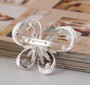 1X Fashion Elegant Diamond Butterfly Wedding Bridal Brooch Pin Rhinestone C