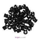 50PCS Practical 5mm Plastic Black LED Clip Holder Display Panel Bezel Mounts
