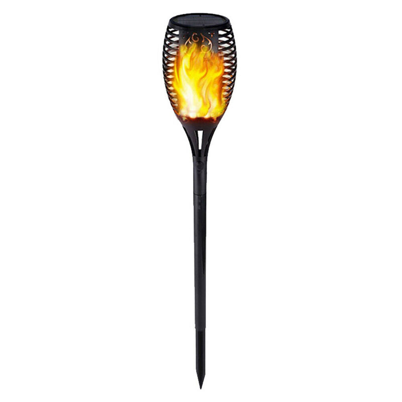 Outdoor Garden Solar Flame Light Waterproof LED Torch Lamp for Yard (1pc)