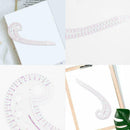 Curve Ruler Dressmaking Tailor Tools and Make It Easy Sewing Pattern Tool S6F8