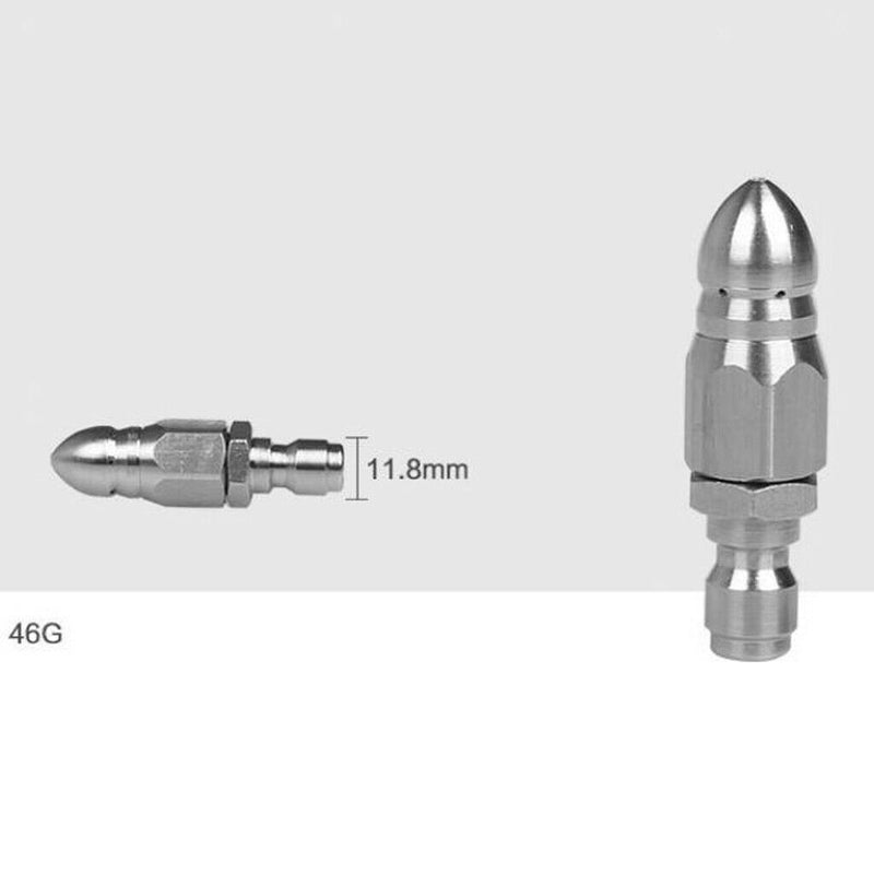 4pcs High Pressure Sewer Drain Cleaning Nozzle, Sewer Jetter Heads, pressure