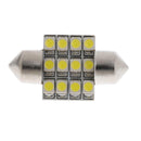 12V 6000~7000K Universal Car Roof Dome Map Reading Over Head Light Lamp Bulb
