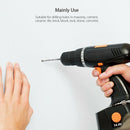 7PCS Masonry Drill Bit Set with Sandblasting Surface Treatment, Drills Thro