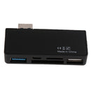 USB Type C Hub with SD TF Card Reader USB 3.0 Combo Adapter for Surface Pro 3/4