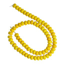 1 Strand Yellow Turquoise Rondelle Loose Beads for Jewelry Making Beading