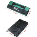 Penggong Multifunction Oxford Cloth Folding Wrench Tool Bag Roll Storage Po