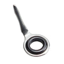 14pcs Fishing Rod Guide Rings Rod Repair Tip Tops Circle Pole Repair Kit