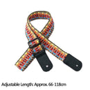 Exquisite Priting Ukulele Hawaii Guitar Strap Belt Strap Style Colorful Nat C9E9