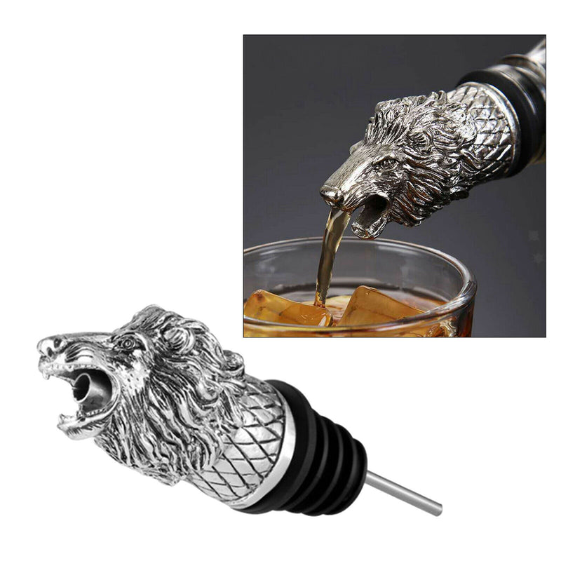 5pcs Alloy Wine Pourer, Aerator and Decanter Perfect Pour Spout for Red, White