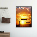 5D DIY Full Drill Diamond Painting Cross Embroidery Mosaic Craft Kits Decor A