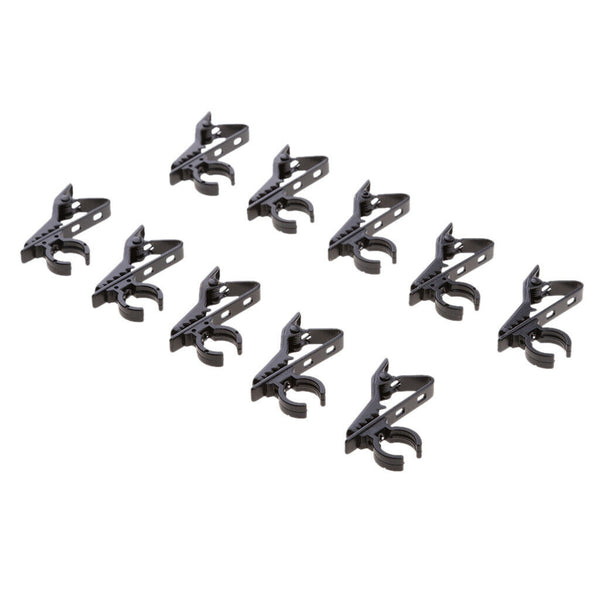 10 Pack Metal Clip , 12mm/0.47inch Dia Lapel / Lavalier Microphone Tie Clip