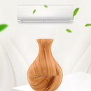Essential Humidifier Aroma Oil Diffuser Wood Grain Ultrasonic Wood Air Humi X3N4