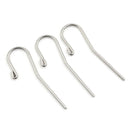 3Pcs Stainless steel Dental Lip Hook Apex Locator Canal Finder Dental Lab ToolM&