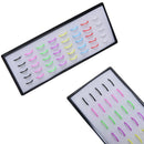 40pcs 1 Box Multi Acrylic Nose Studs Ring Hoop Body Piercing  Jewelry3CT