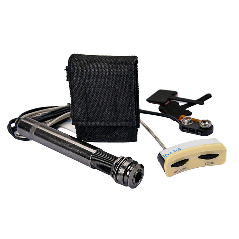 Mini Ukulele Piezo Pickup Preamp System for Ukulele Guitar Accessories