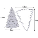 DIY Christmas Tree Metal Cutting Dies Scrapbooking Paper Cards Craft Stencil  Gw