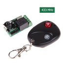 Practical DC12V 433MHz Remote Control Switch with 2-Button Remote Control A
