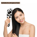 Portable Travel Anti-static Rubber Hairbrush Haircare Comb Hair Accessories