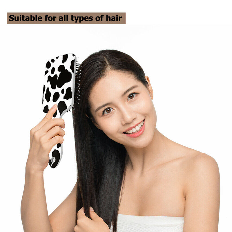 Portable Travel Anti-static Rubber Hairbrush Haircare Comb Hair Accessories